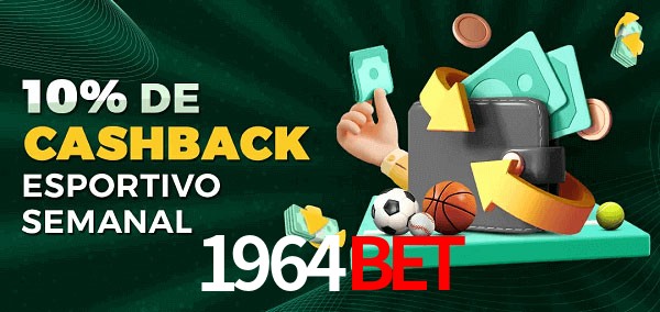10% de bônus de cashback na 1964Bet